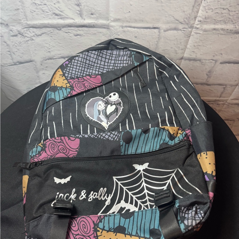 Jack & Sally Patchwork Backpack - image 3